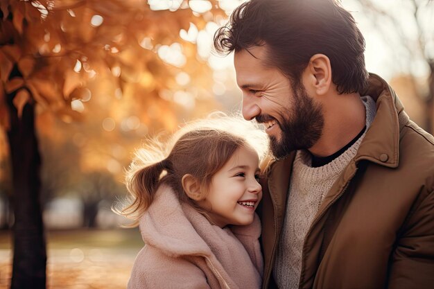 Un père et sa fille