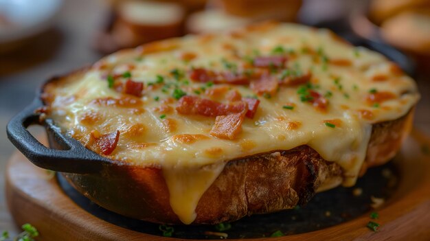 La perfection du pub, la rareté galloise, un chef-d'œuvre du fromage fondu.