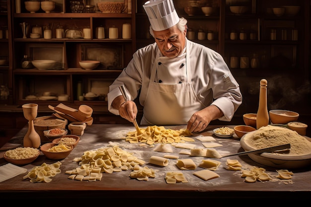 La perfection des pâtes Art culinaire italien