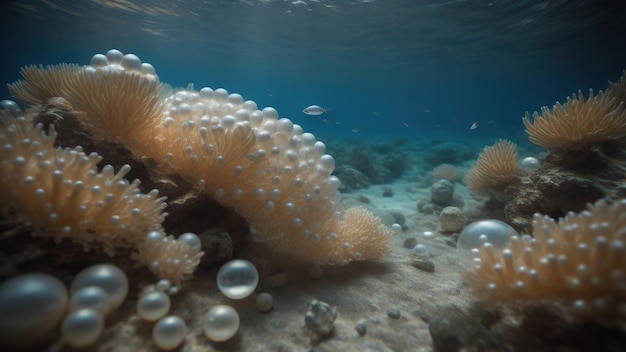 Perle dans l'IA générative sous-marine