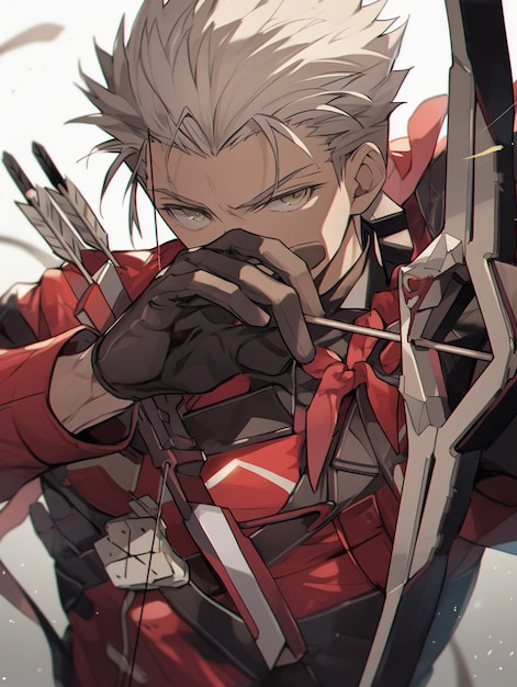 Photo un personnage de l'anime intitulé vash