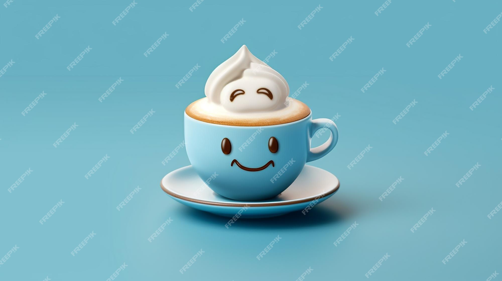 Illustration De Tasse Blanche Avec Fusée Generative Ai