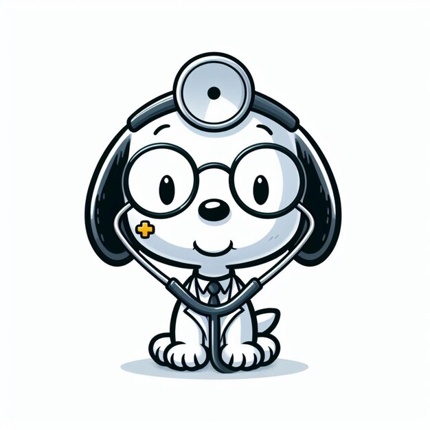 personnage de dessin animé Snoopy