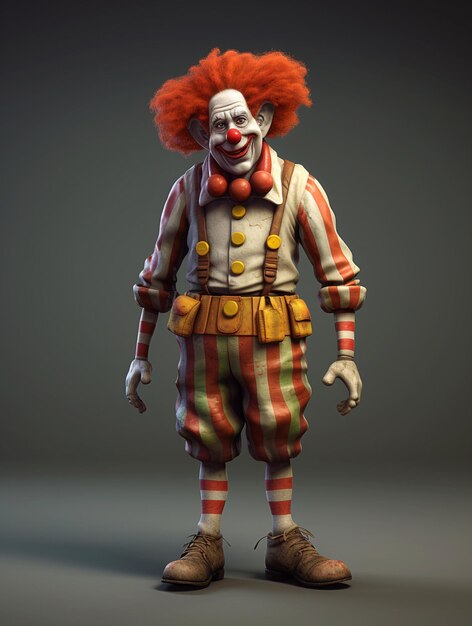 Un personnage du film le clown