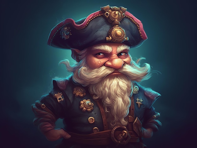 Un personnage du jeu pirate.