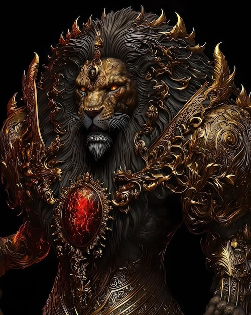 Un personnage du roi lion