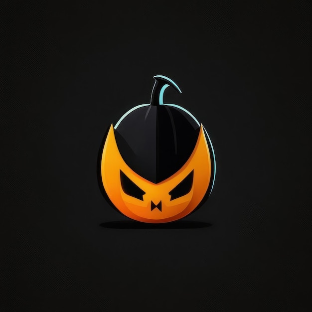 Personnage d'Halloween minimaliste IA générative