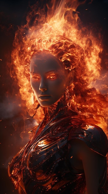 Photo personnage jouable de l'élément de feu