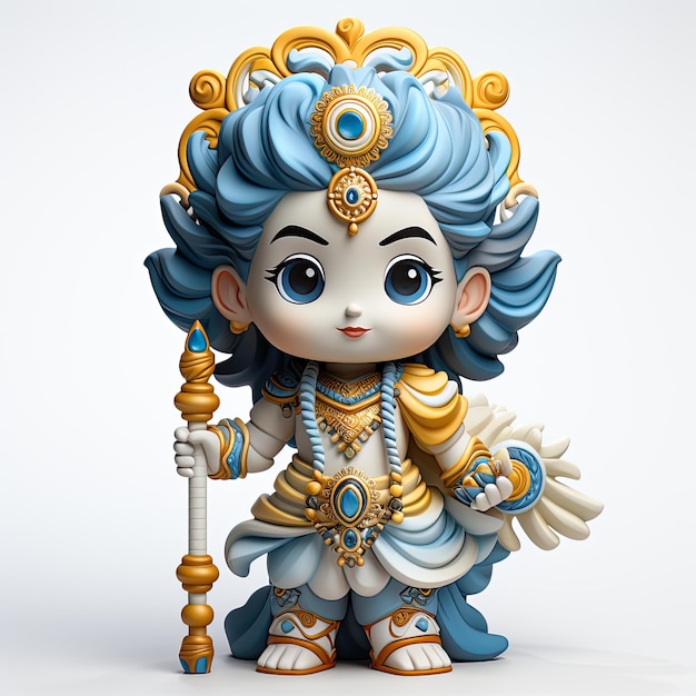 Le personnage de Lord Krishna