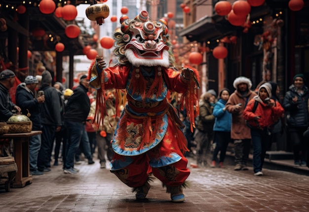 Personne en costume marchant dans la rue