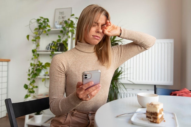 Personne endormie faisant la sieste