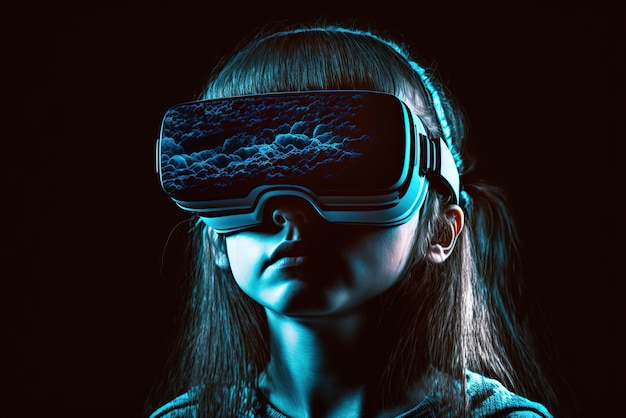 Personnes avec un casque VR