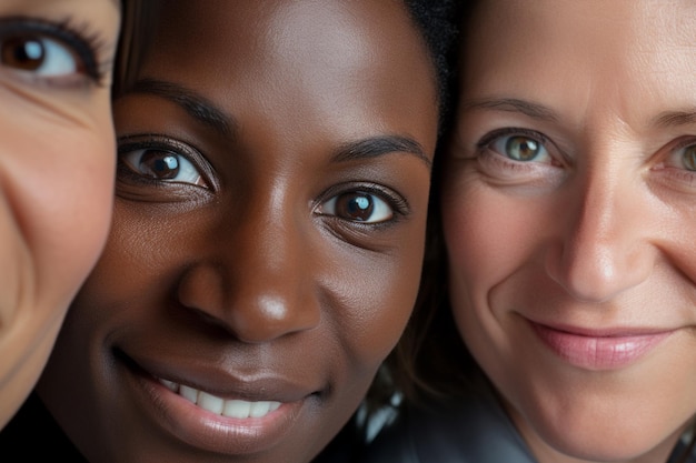 Des personnes de cultures différentes participent à un entretien d'embauche inclusif et équitable