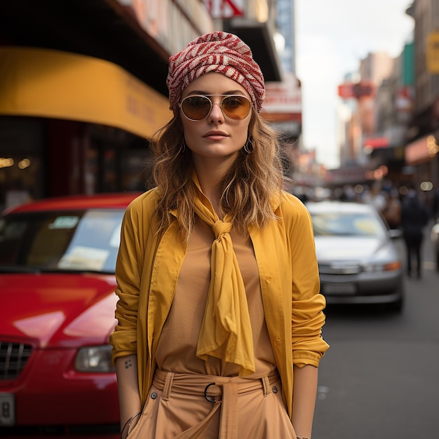 des personnes dans des environnements urbains branchés mettant en valeur leur sens de la mode et leur style personnel