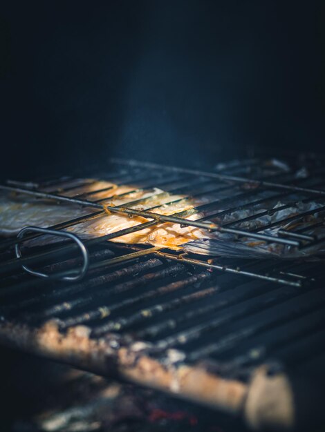 Pescado à la parrilla