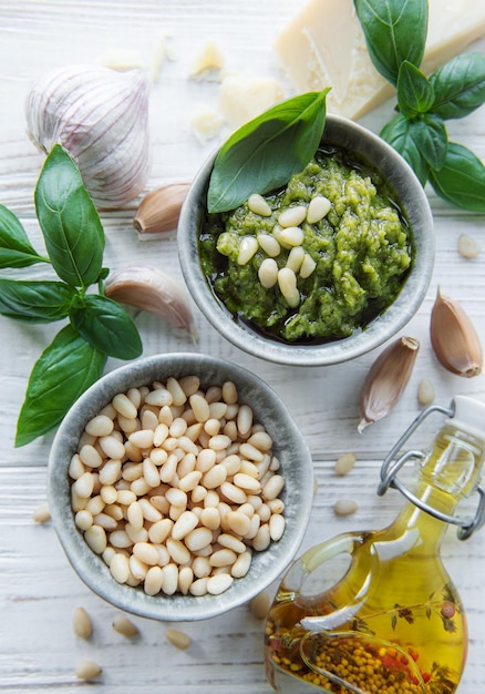 Pesto de basilic vert