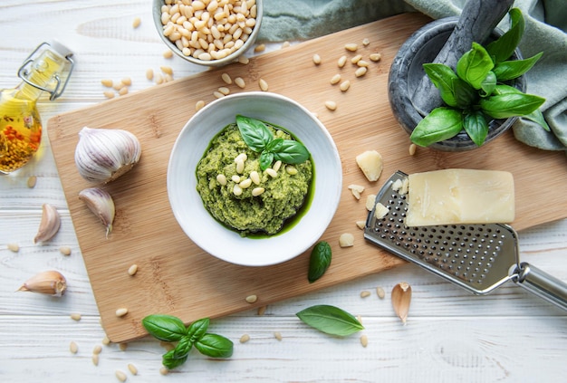 Pesto de basilic vert