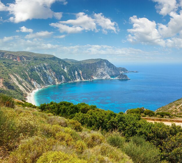 Petani Beach Céphalonie Grèce