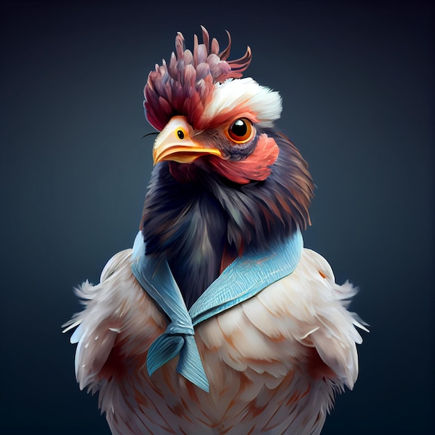 un petit animal de poulet NFT Art