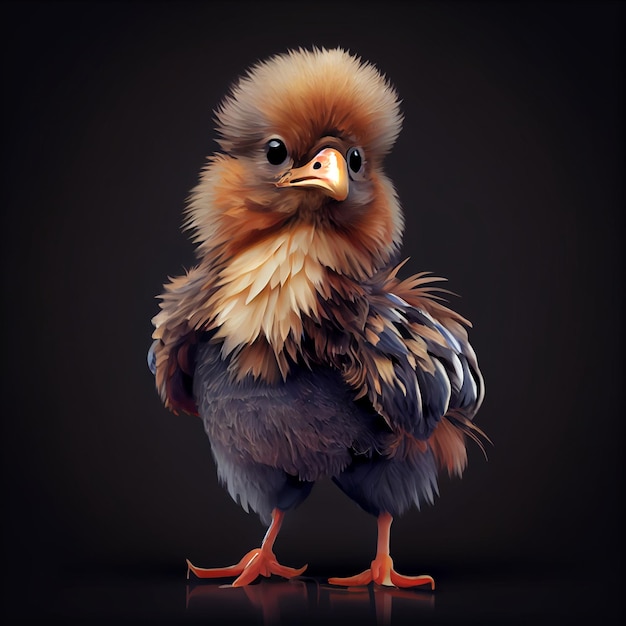 un petit animal de poulet NFT Art