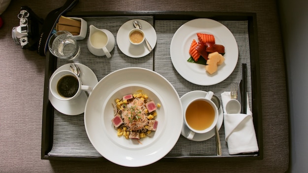 Petit-déjeuner américain