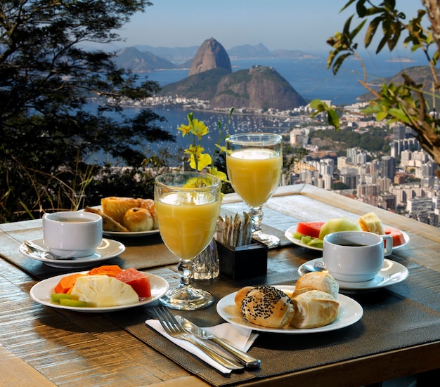 Petit déjeuner Rio de Janeiro