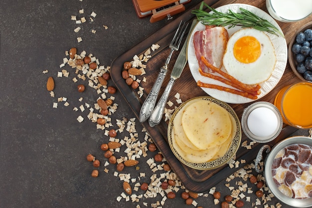 Petit-déjeuner sain