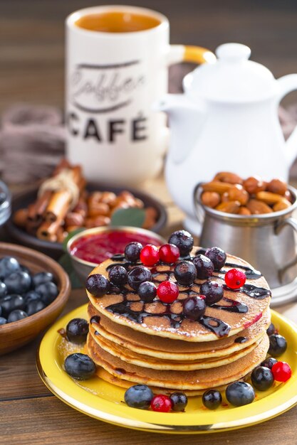 Petit-déjeuner sain