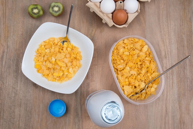 Petit déjeuner savoureux pour la santé