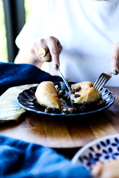 Photo petit déjeuner turc copieux et délicieux