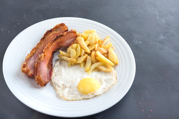 Petit déjeuner typique en Espagne