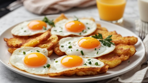 Le petit déjeuner.