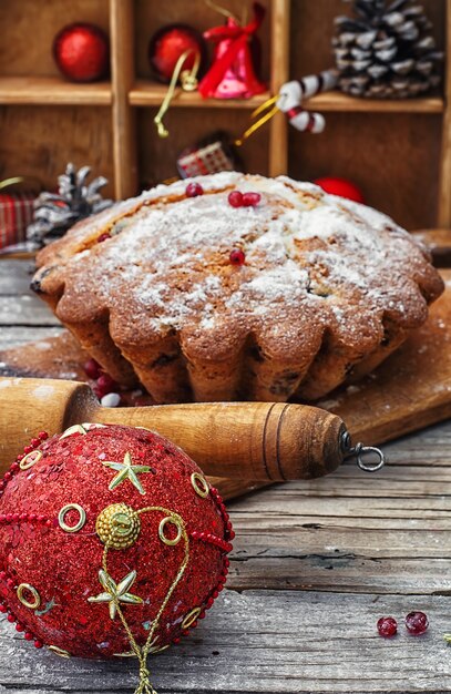 Photo petit gâteau de noël