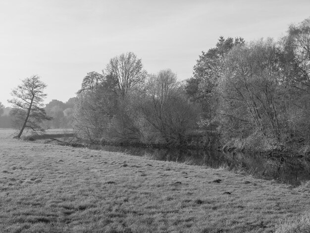 petit lac en Westphalie