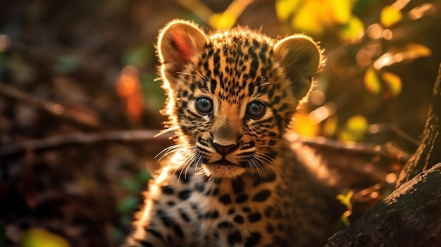 Le petit léopard