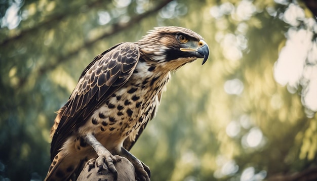 Photo petit oiseau avec un arrière-plan naturel belle nature