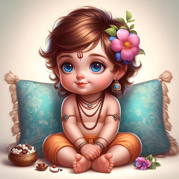 Le petit Radha Krishna