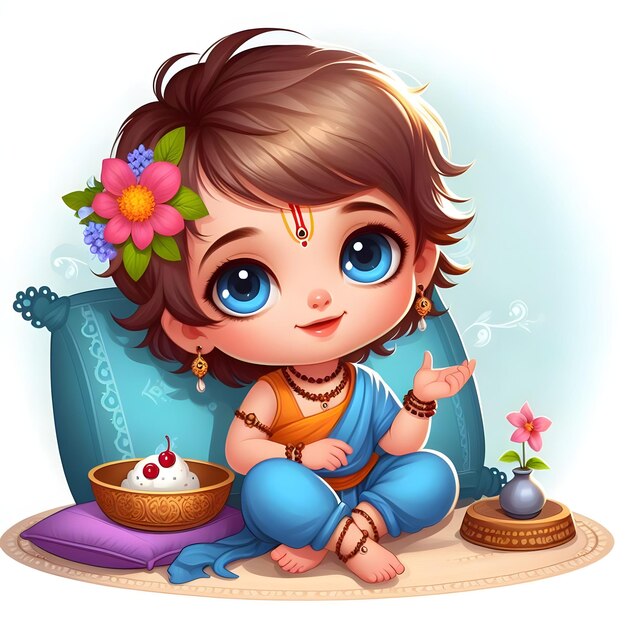 Le petit Radha Krishna