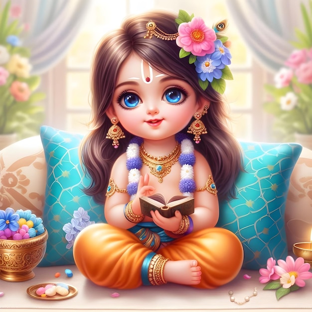 Le petit Radha Krishna