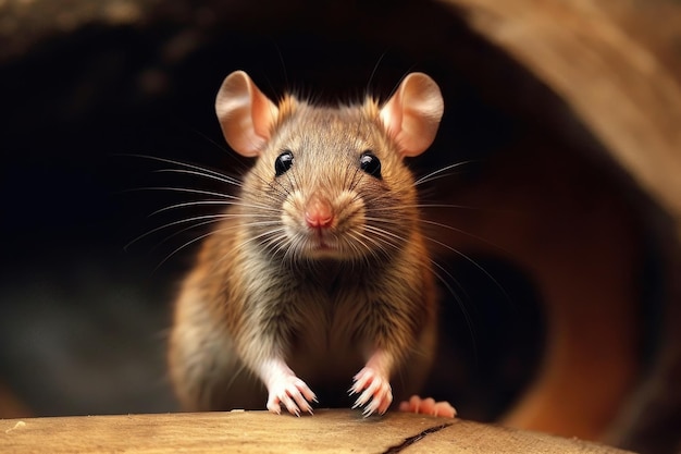 Petit rat brun Lutte antiparasitaire IA générative