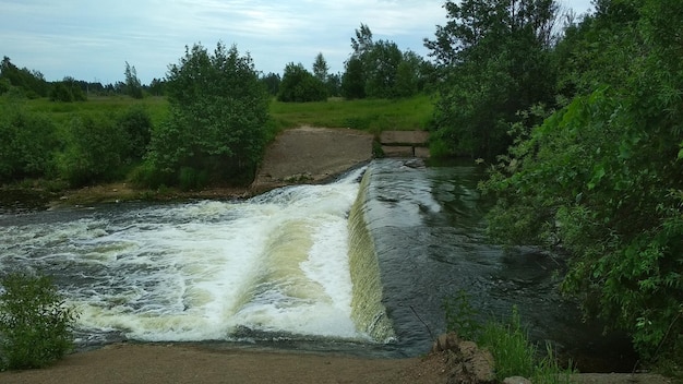 Petite cascade sur la rivière