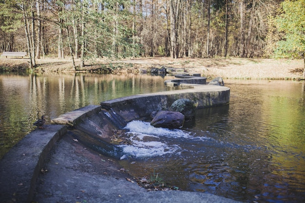 Petite cascade sur la rivière