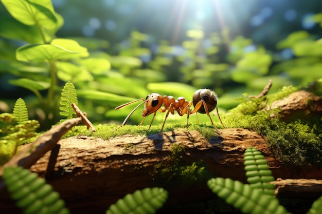 La petite fourmi insecte