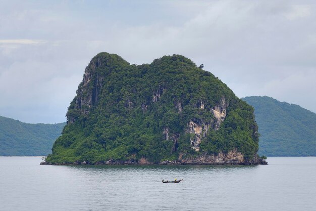 Photo petite île près de ko samui, en thaïlande