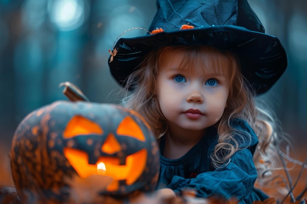 La petite sorcière dans les bois