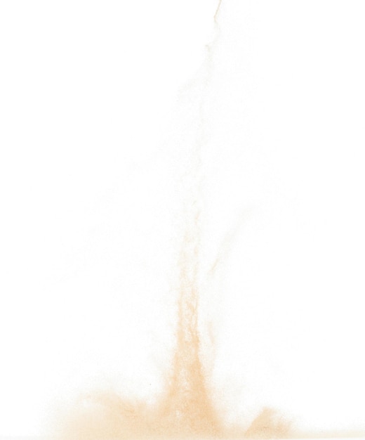 Petite taille Explosion de vol de sable Vague de grain d'or Explosion de vol de nuage abstrait