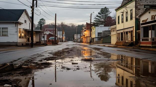 Une petite ville est aux prises avec les défis économiques de la fermeture d'une industrie locale.