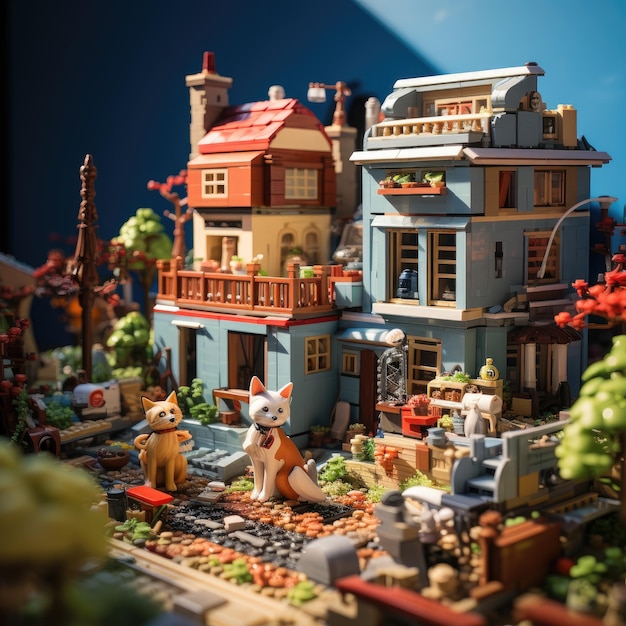 la petite ville de Lego