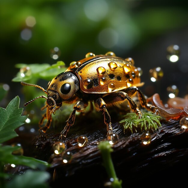 Les petits insectes dans le monde des insectes