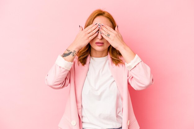 Peur de se couvrir les yeux avec les mains